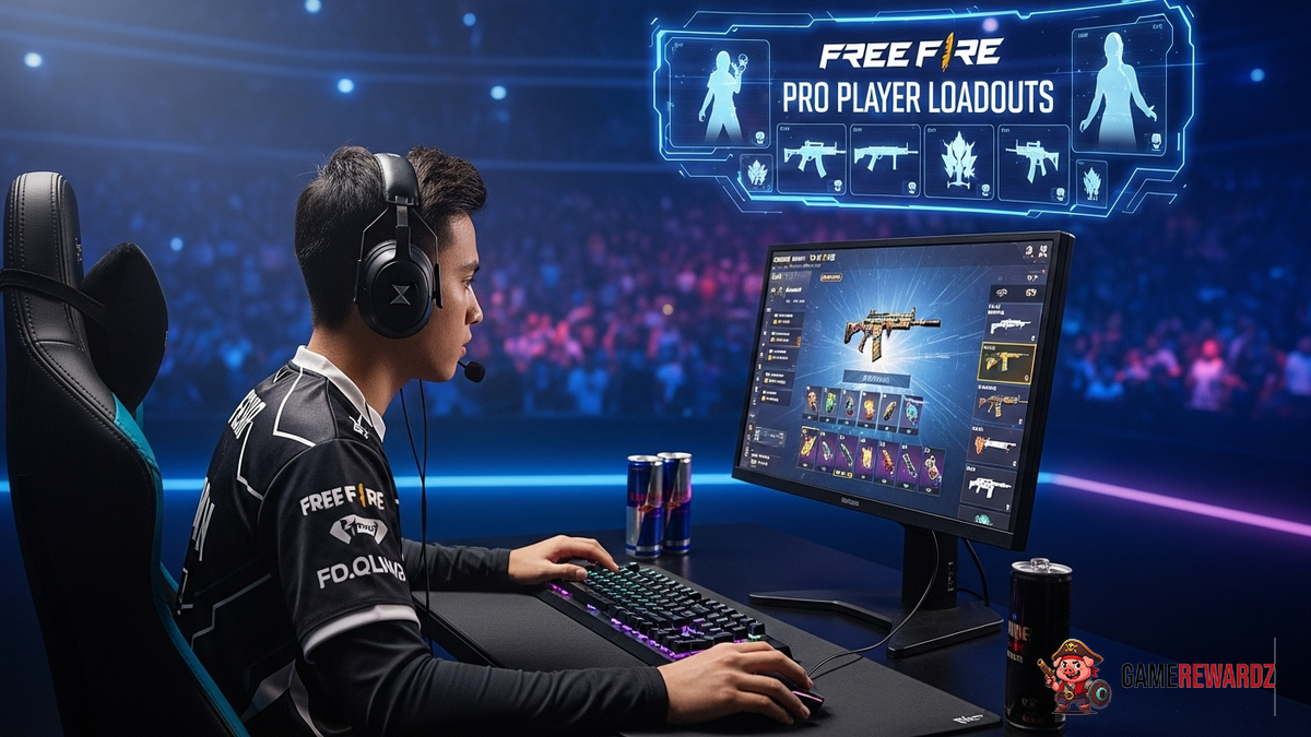 Free Fire Pro Player Loadouts